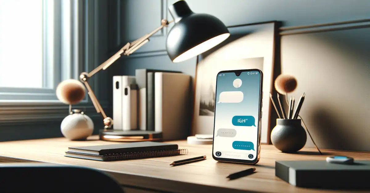 what does igh mean in text