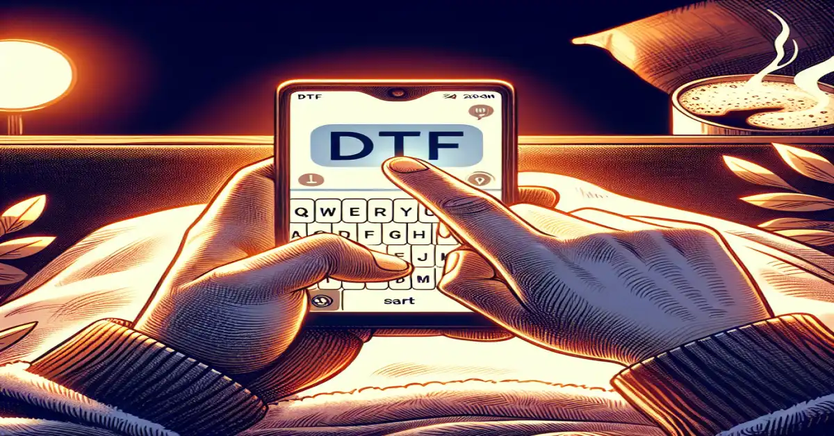 what does dtf mean in text examples