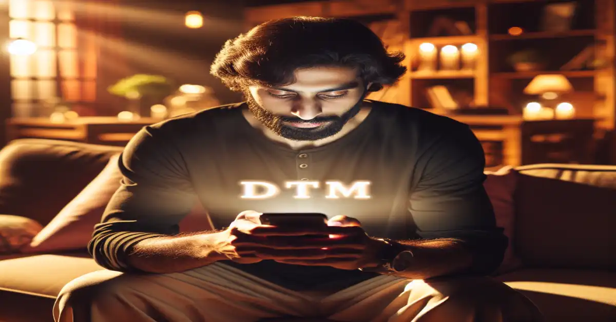 what do dtm mean in text examples