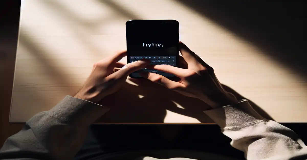 what does hyhy mean in text examples