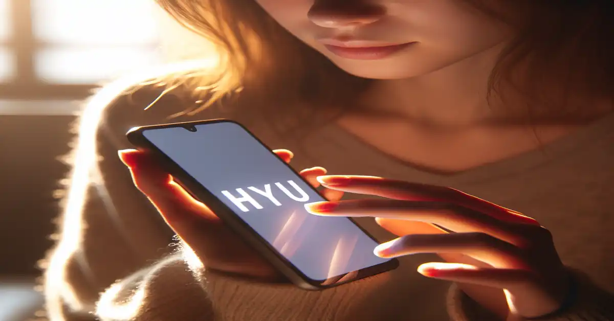 what does hyu mean in text examples