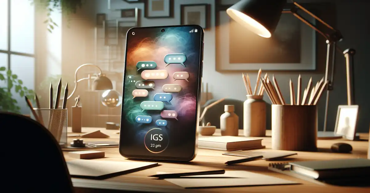 what does igs mean in text