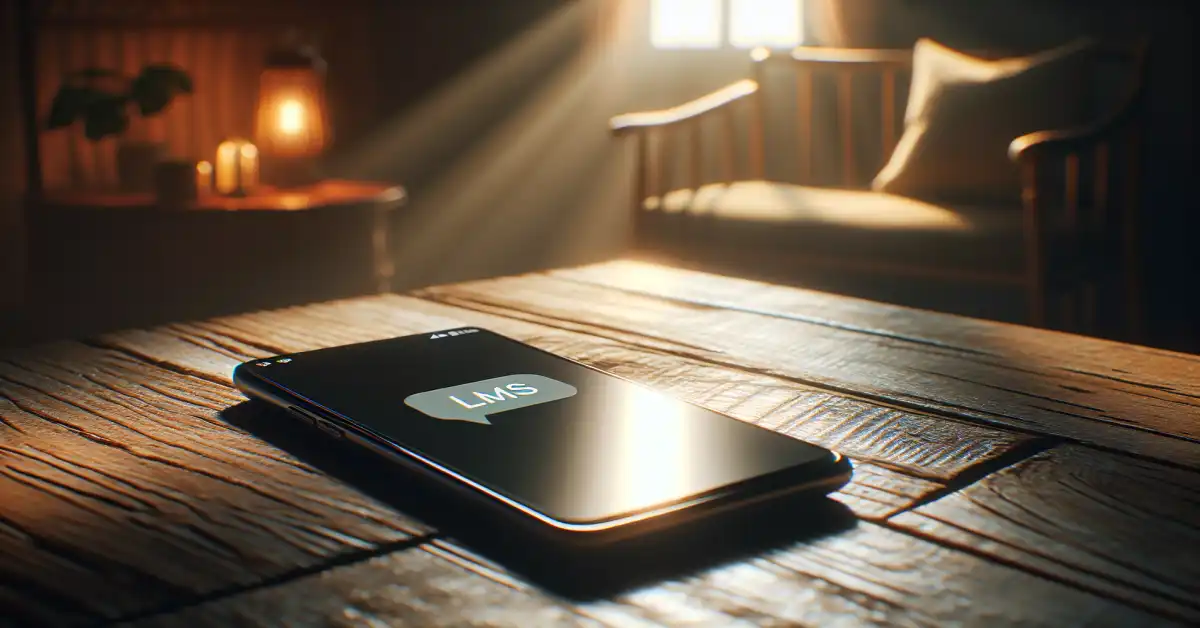 what does lms mean in text