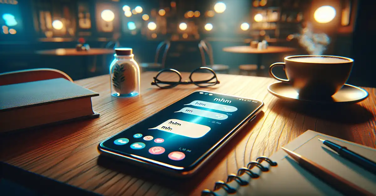 what does mhm mean in text