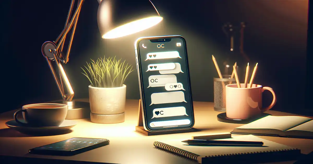 what does oc mean in text