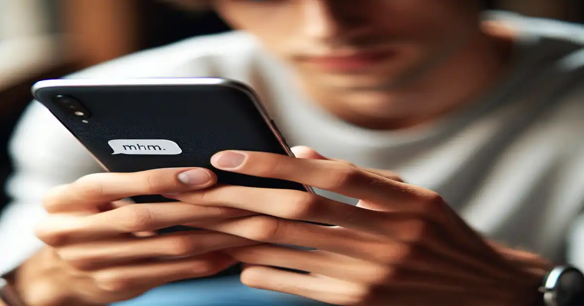 what mhm mean in text examples