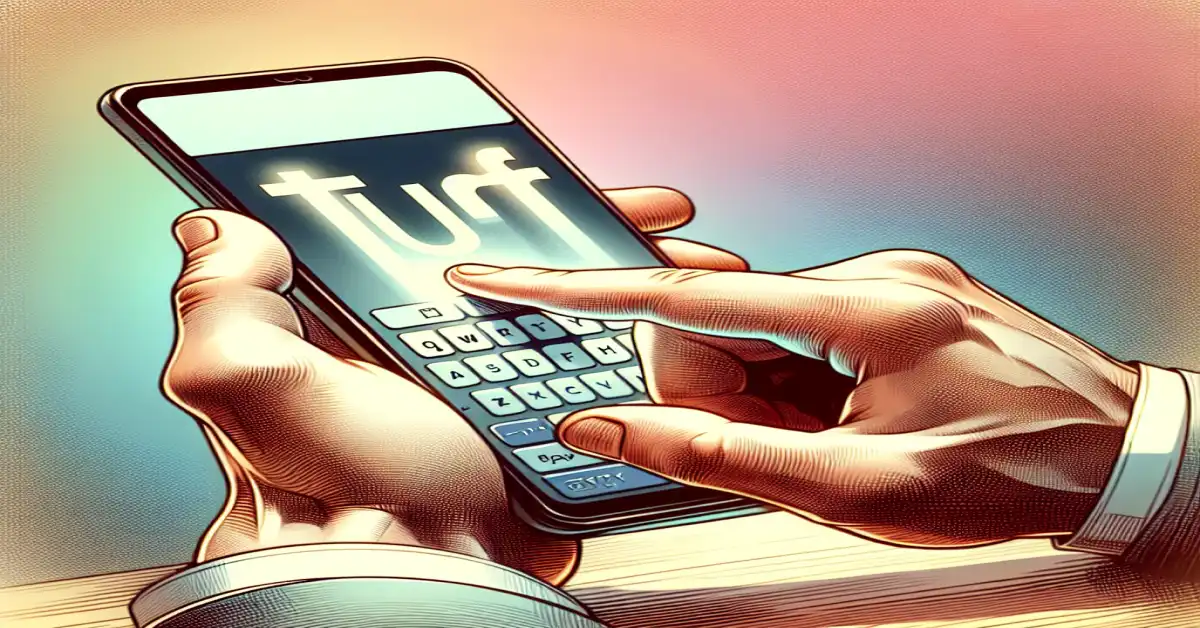 what does tuff mean in text examples