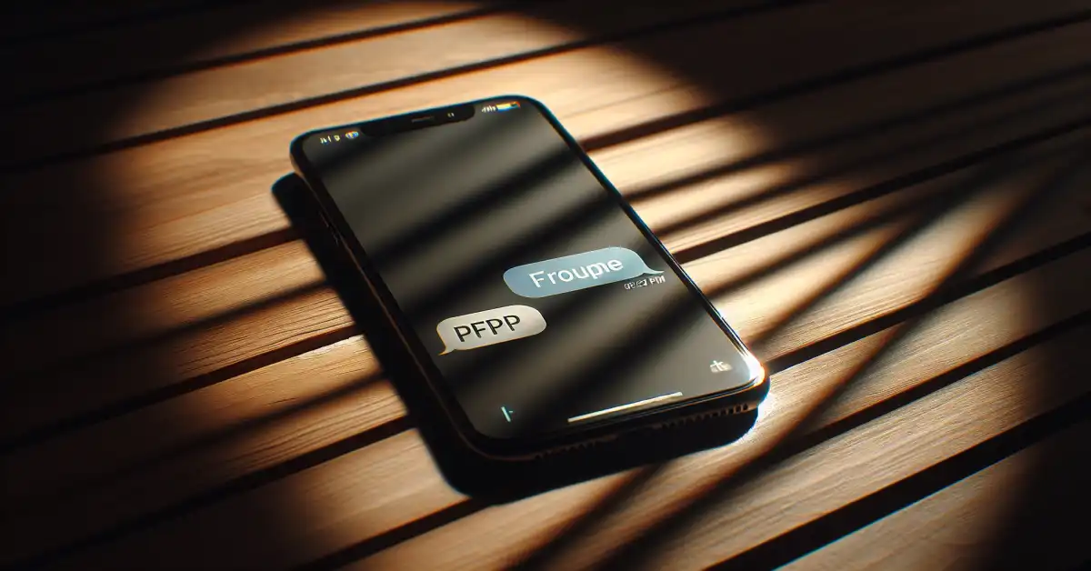 what does pfp mean in text