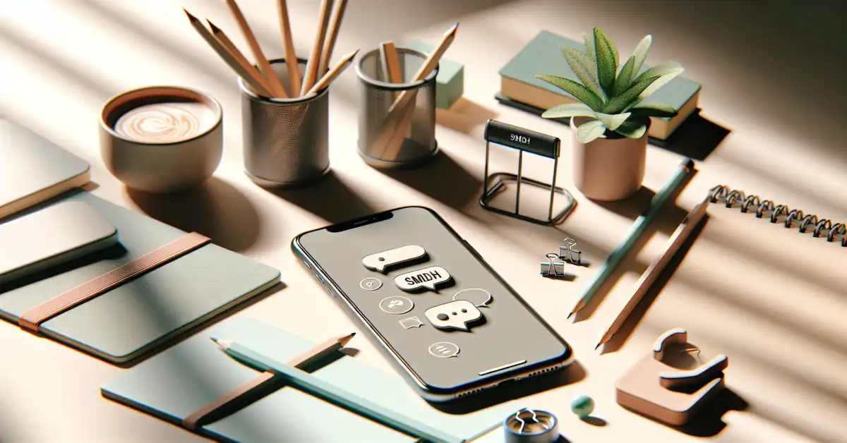 what does smdh mean in text