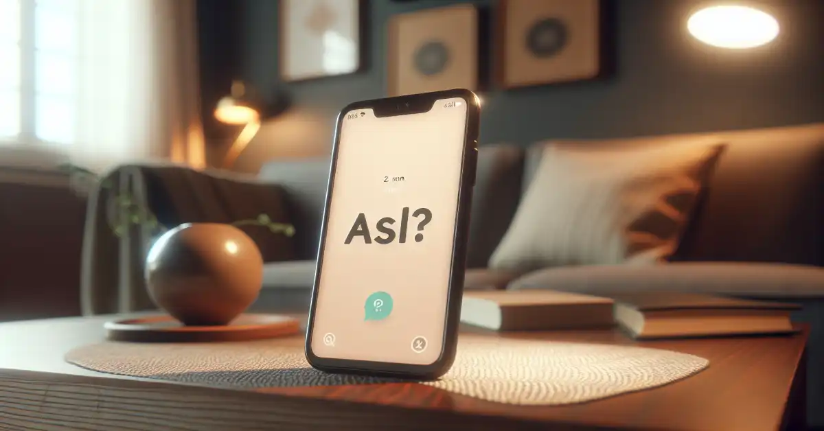 what does ASL mean in text