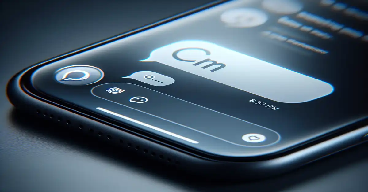 what do cm mean in text