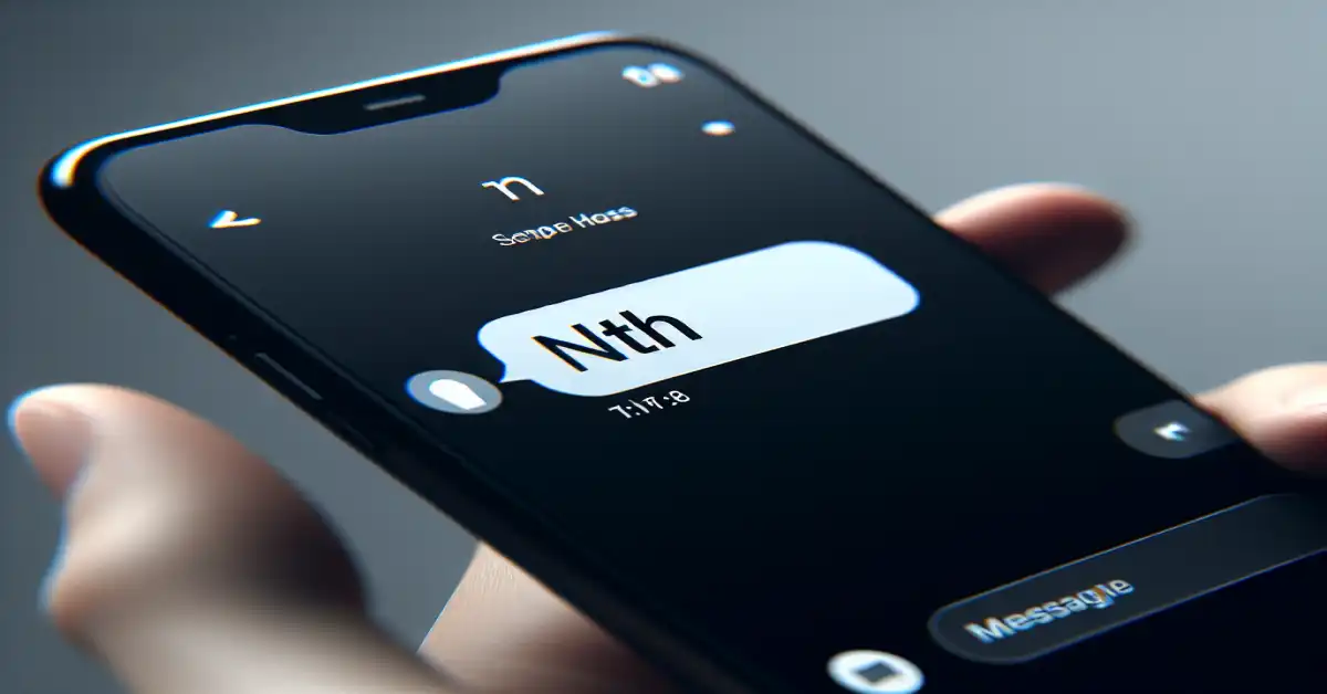 what does nth mean in text