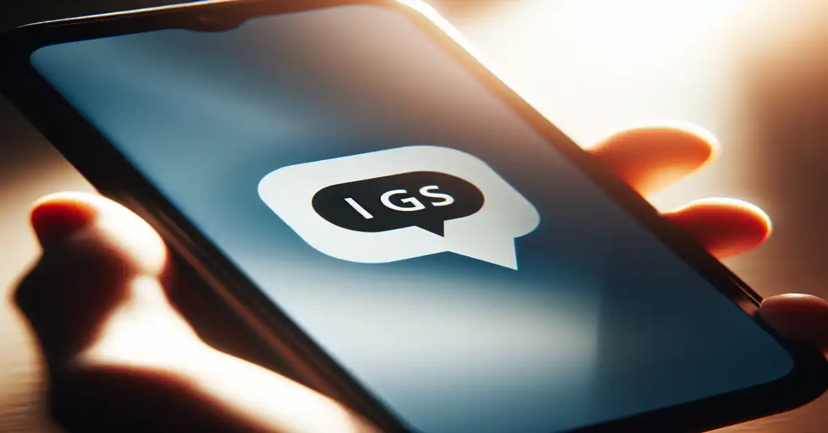 what does igs mean in text