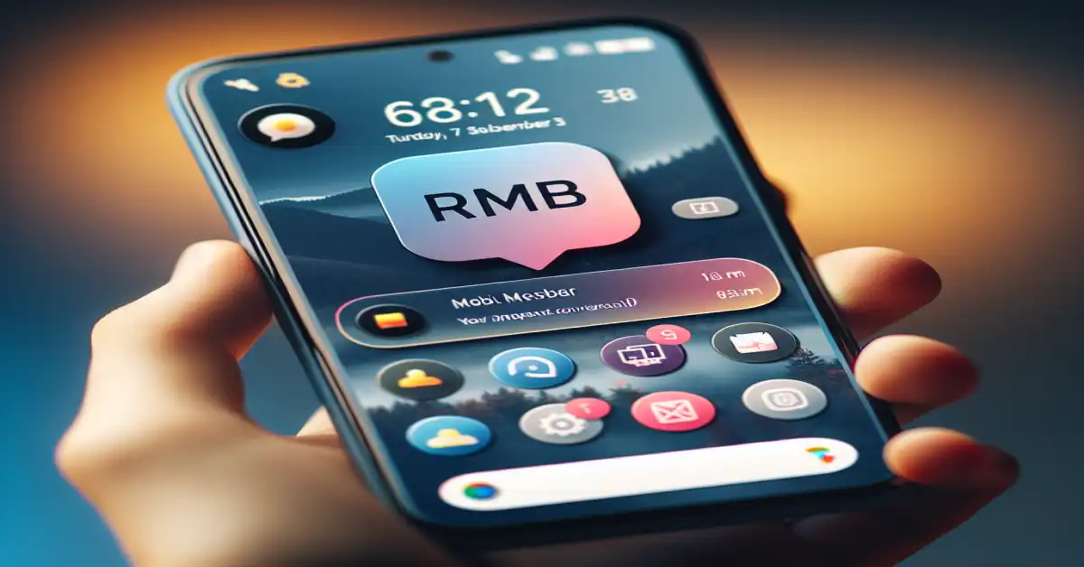 what does rmb mean in text