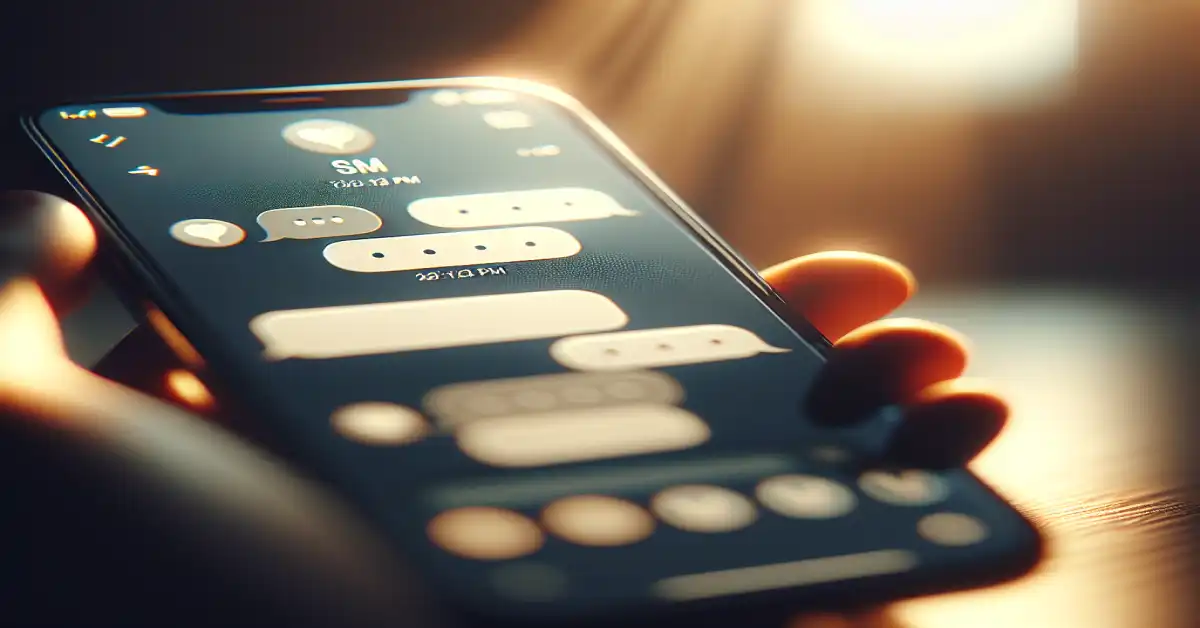 what dose sm mean in text