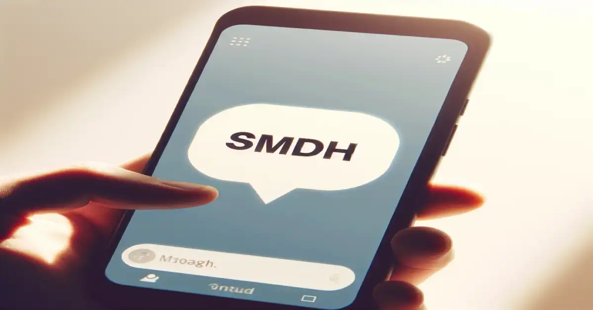 what does smdh mean in text