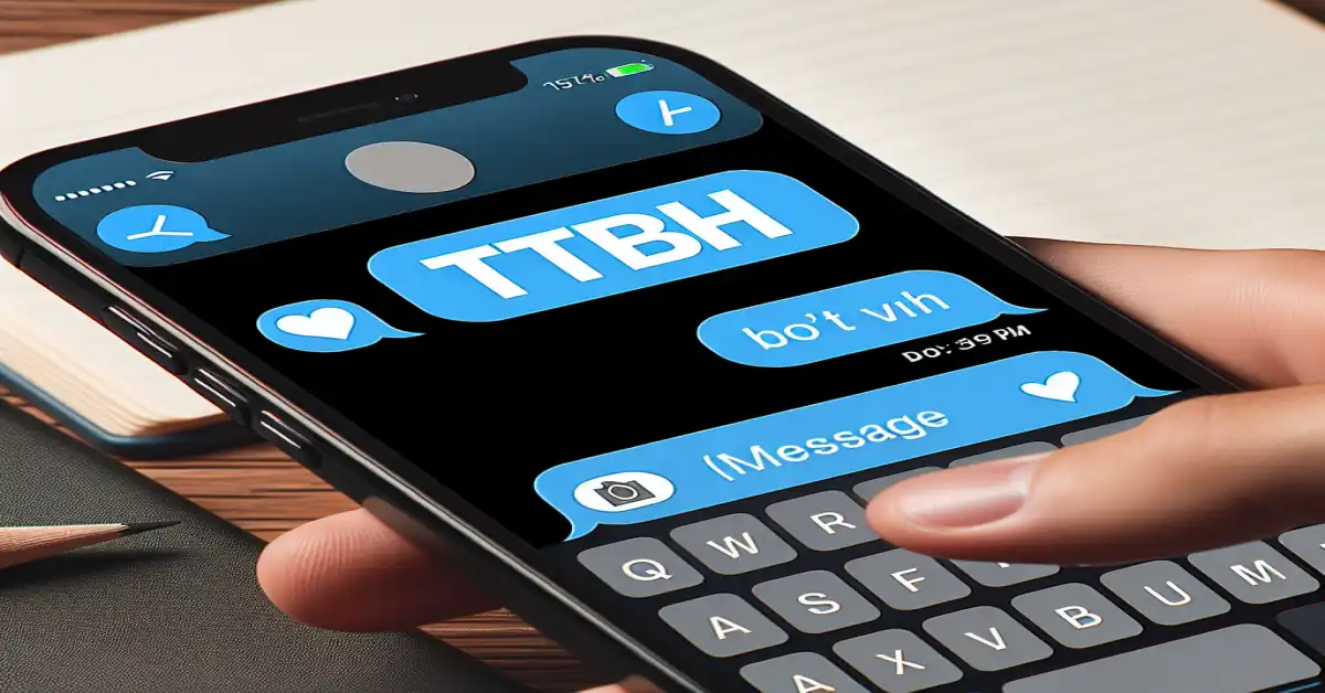 what do tbh mean in text