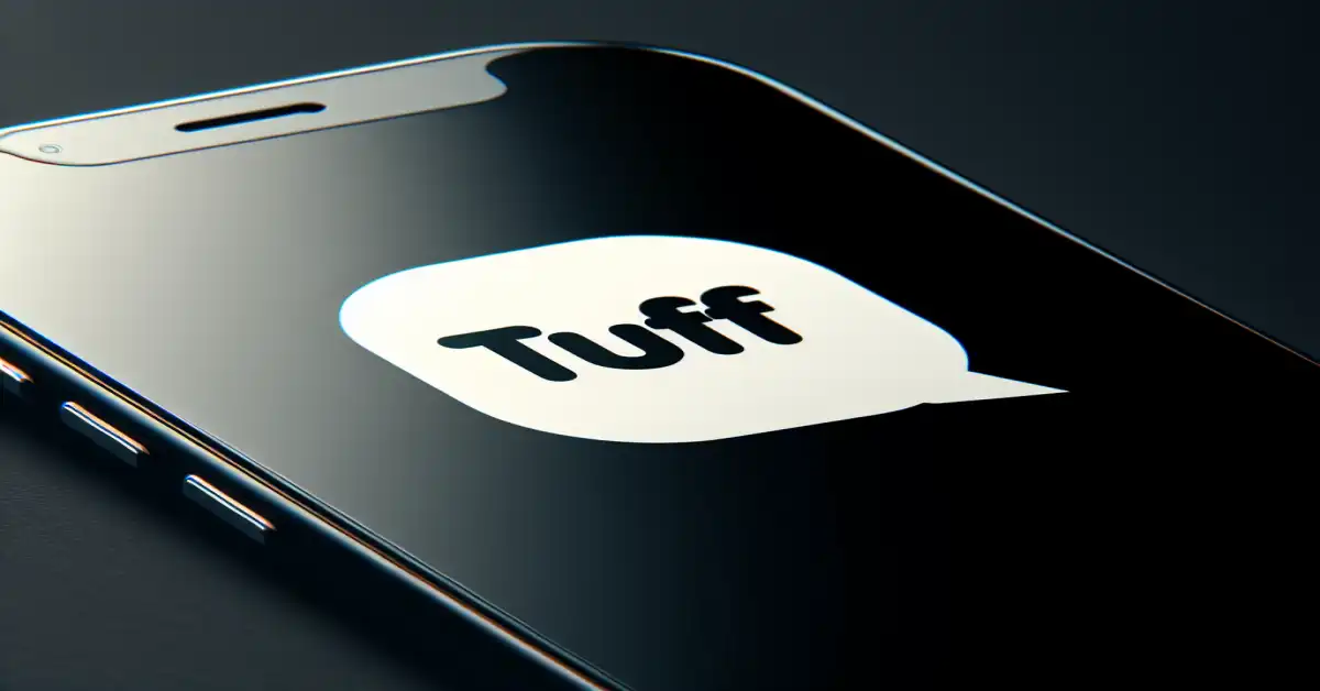 what does tuff mean in text