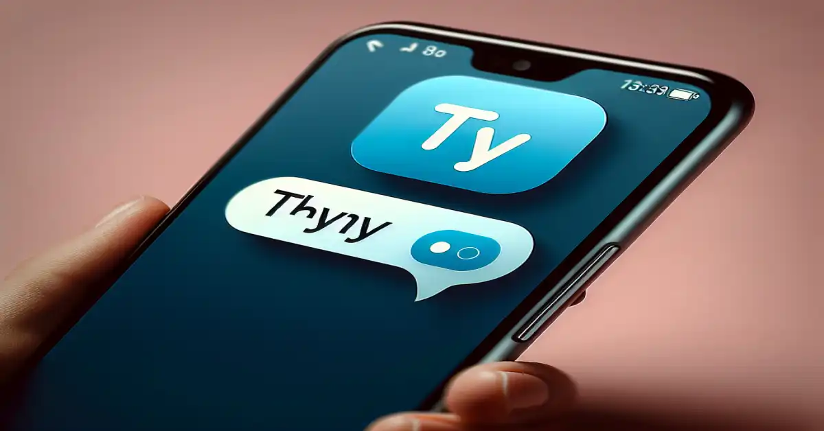 what do ty mean in text