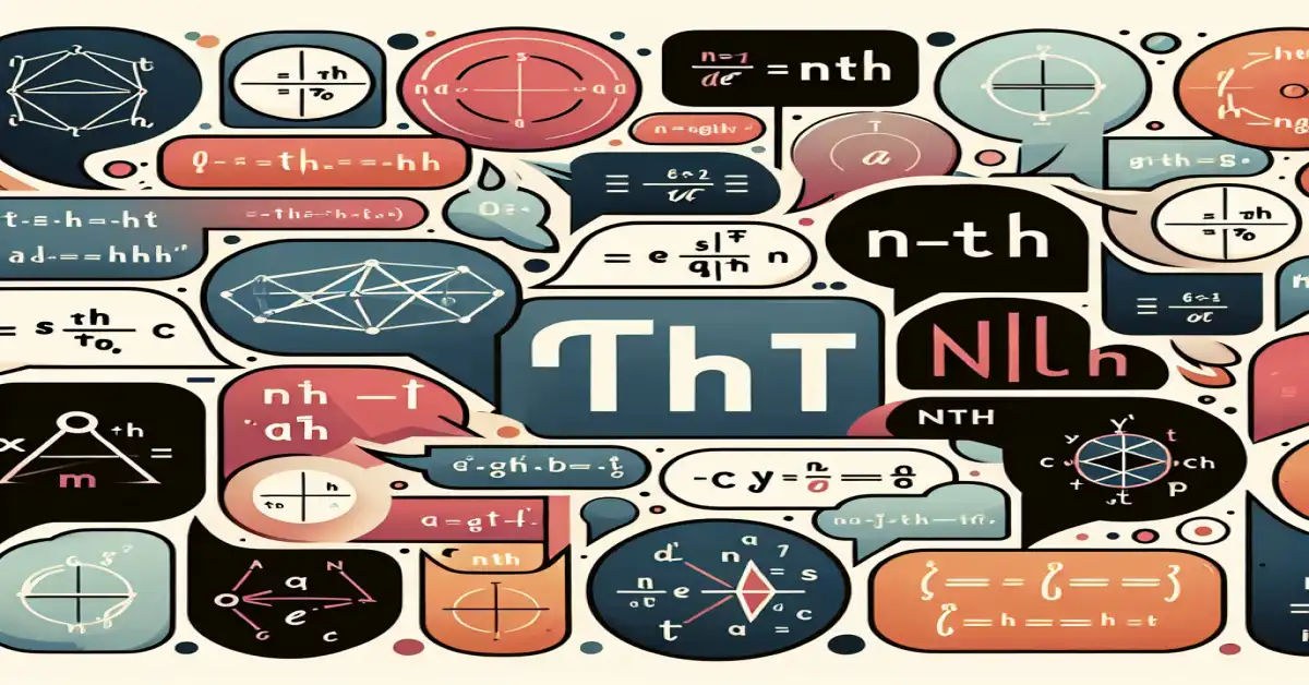 what does nth mean in text related