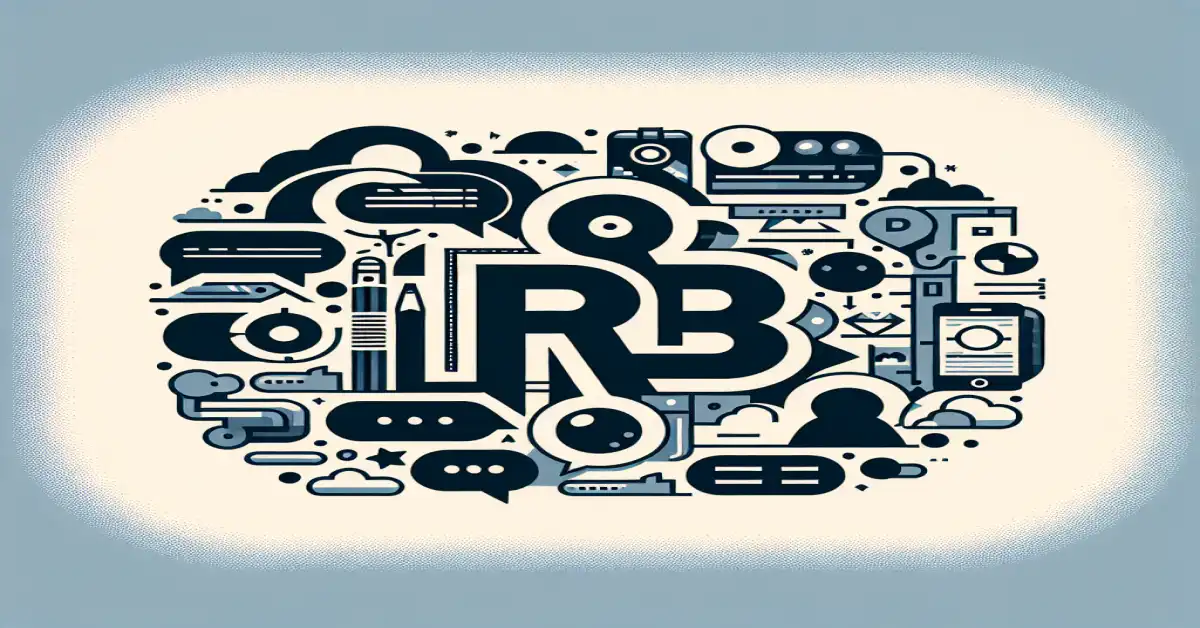 what does rb mean in text related