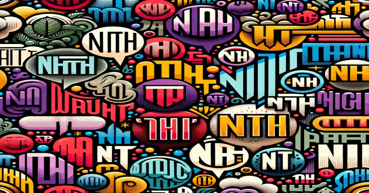 what do nth mean in text related