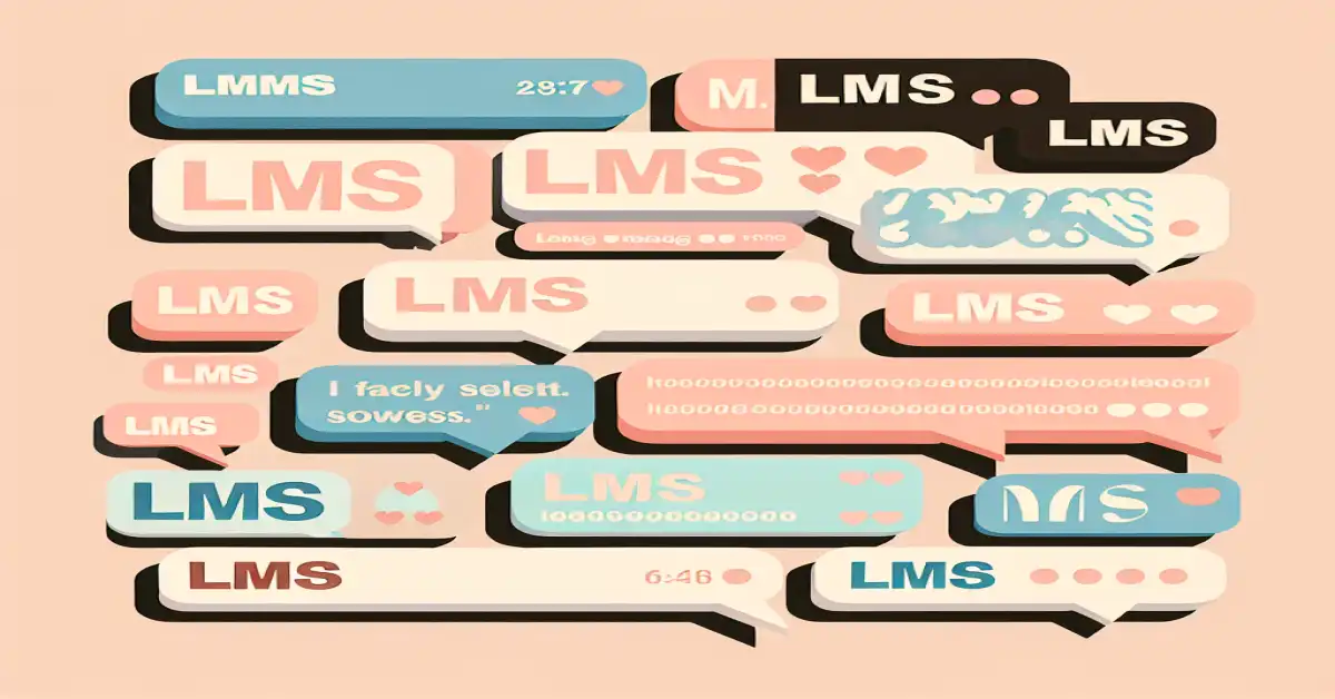 what lms mean in text related