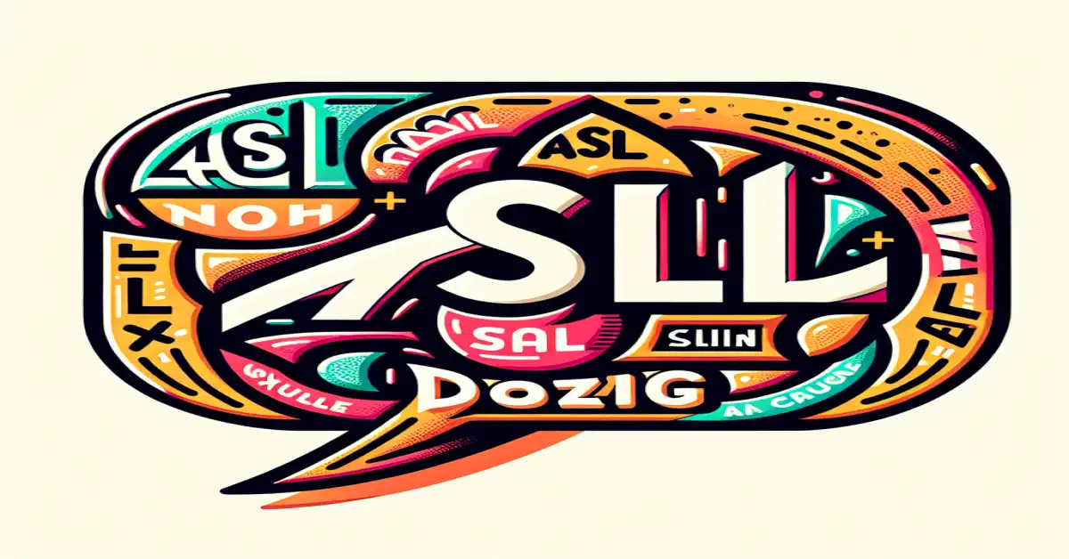 what asl mean in text related