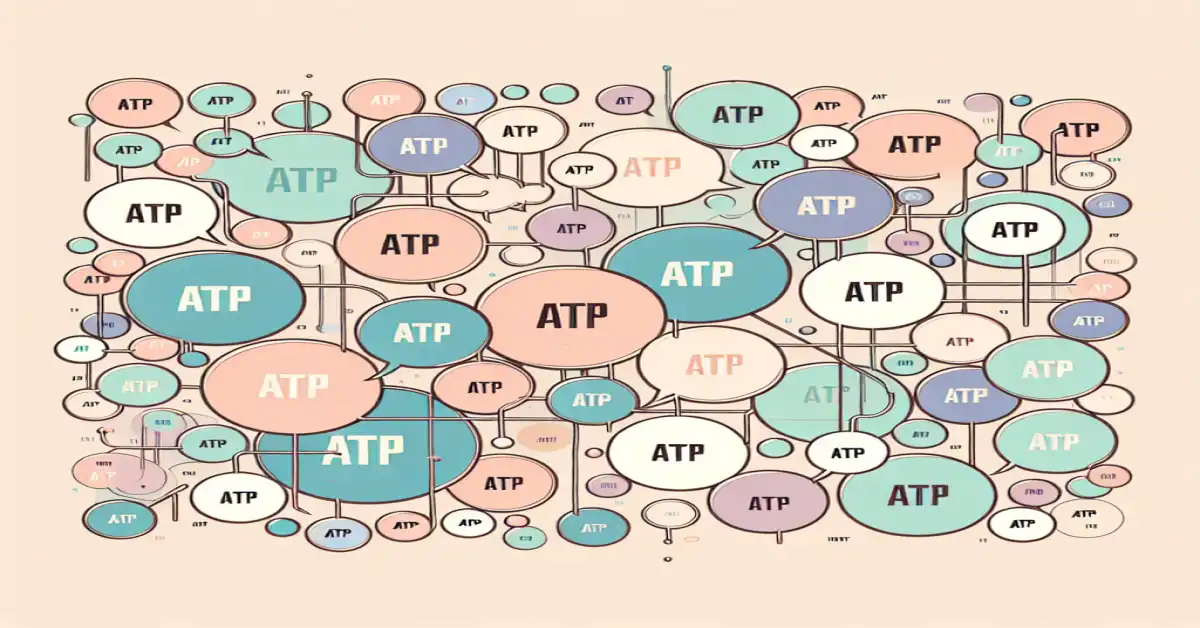 what dose atp mean in text related