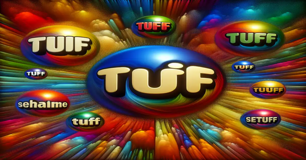 what does tuff mean in text related