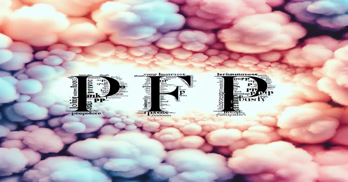 pfp mean in text related