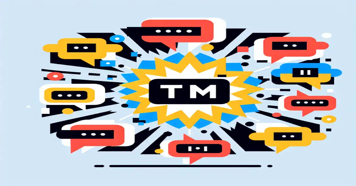 what tm mean in text related