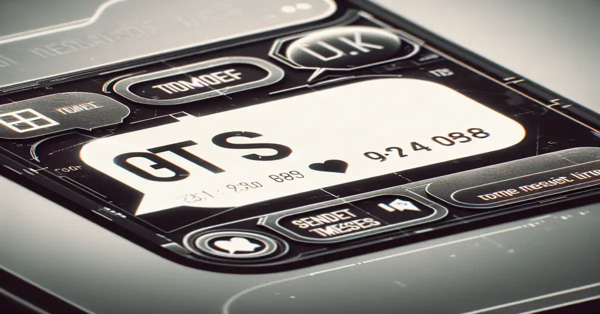 what does gts otp mean in text