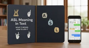 ASL Meaning in Text