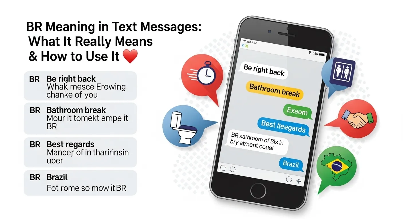 BR Meaning in Text Messages