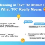 FR Meaning in Text