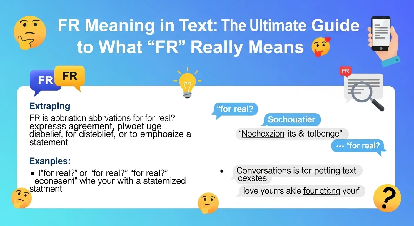 FR Meaning in Text
