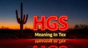 HGS Meaning in Text