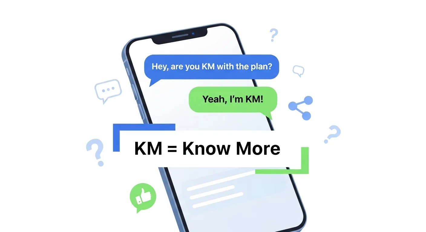 KM Meaning in Text