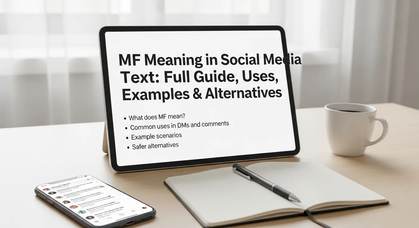 MF Meaning in Social Media Text