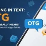 OTG Meaning in Text
