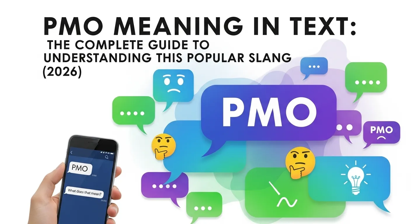 PMO Meaning in Text
