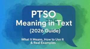 PTSO Meaning in Text
