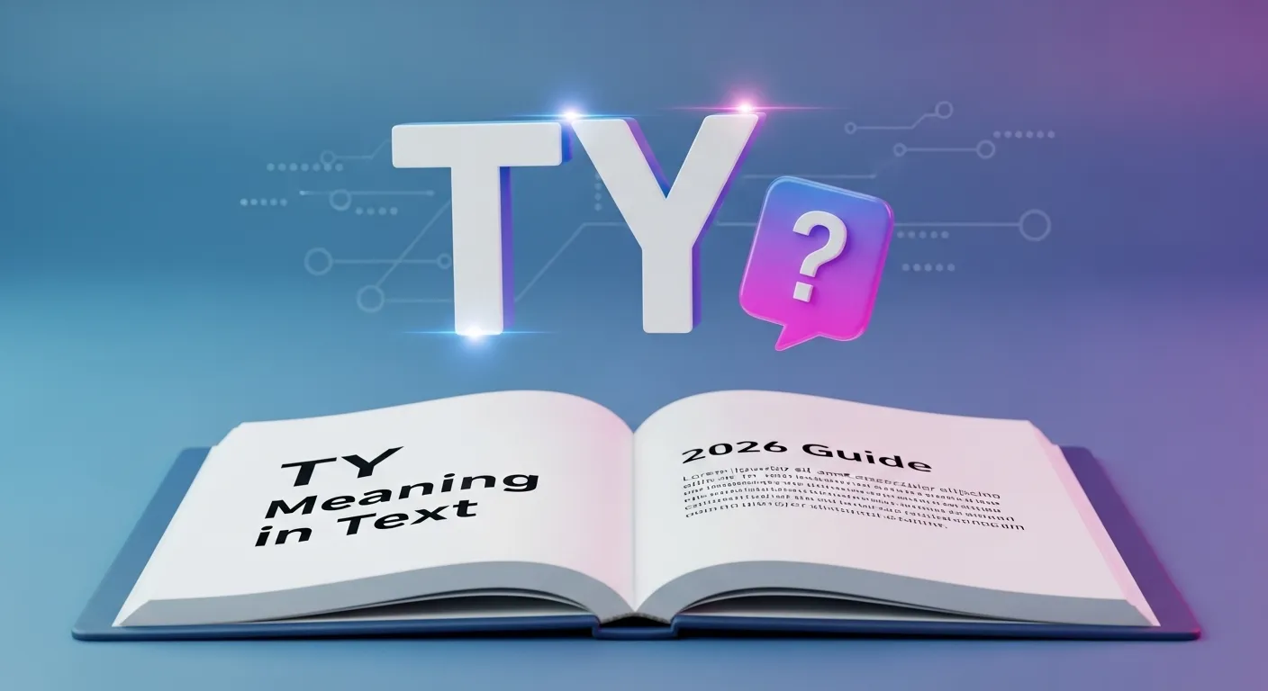 TY Meaning in Text