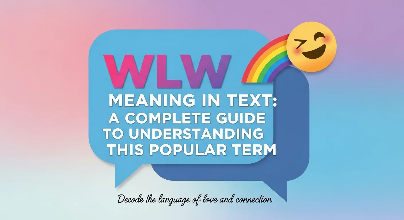 WLW Meaning in Text