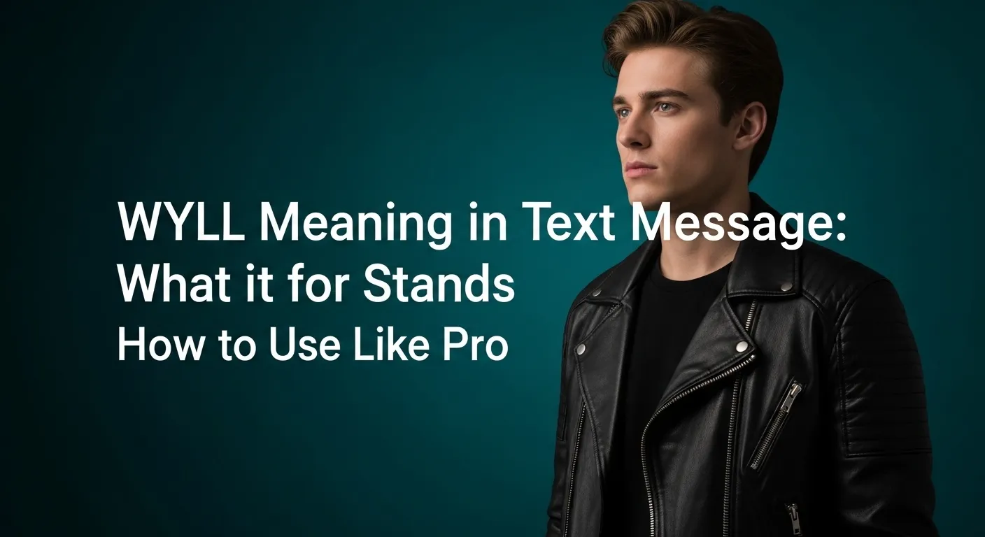 WYLL Meaning in Text Message