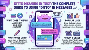 Ditto Meaning in Text