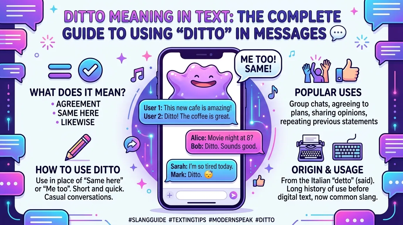Ditto Meaning in Text