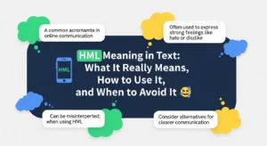 HML Meaning in Text