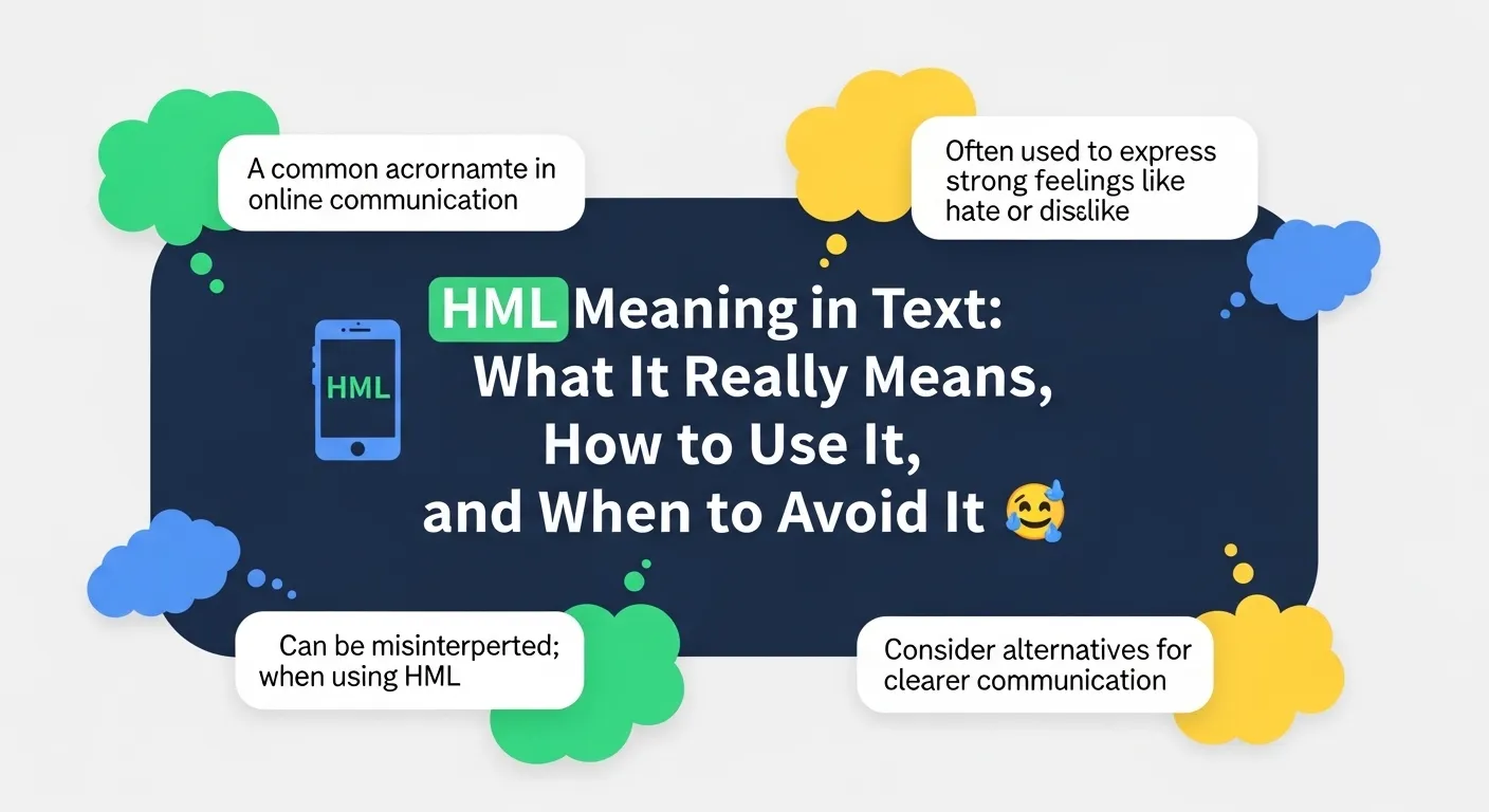 HML Meaning in Text
